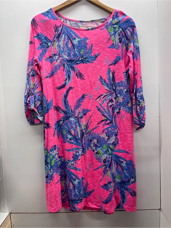 Lilly Pulitzer Dresses & Skirts - Lilly Pulitzer Surfcrest Swing Dress in  Tiki Pink Out on a Limb print